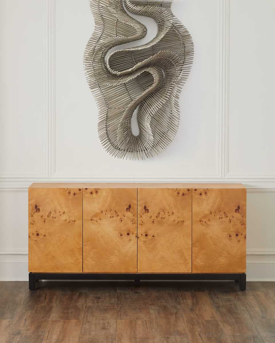 Burl Wood Credenza